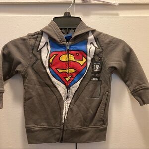 Used toddler Superman Graphic Hoodie for Kids